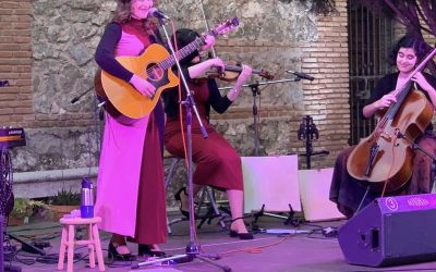 Los atardeceres en el Patio. Concierto Silvia Sanjuan